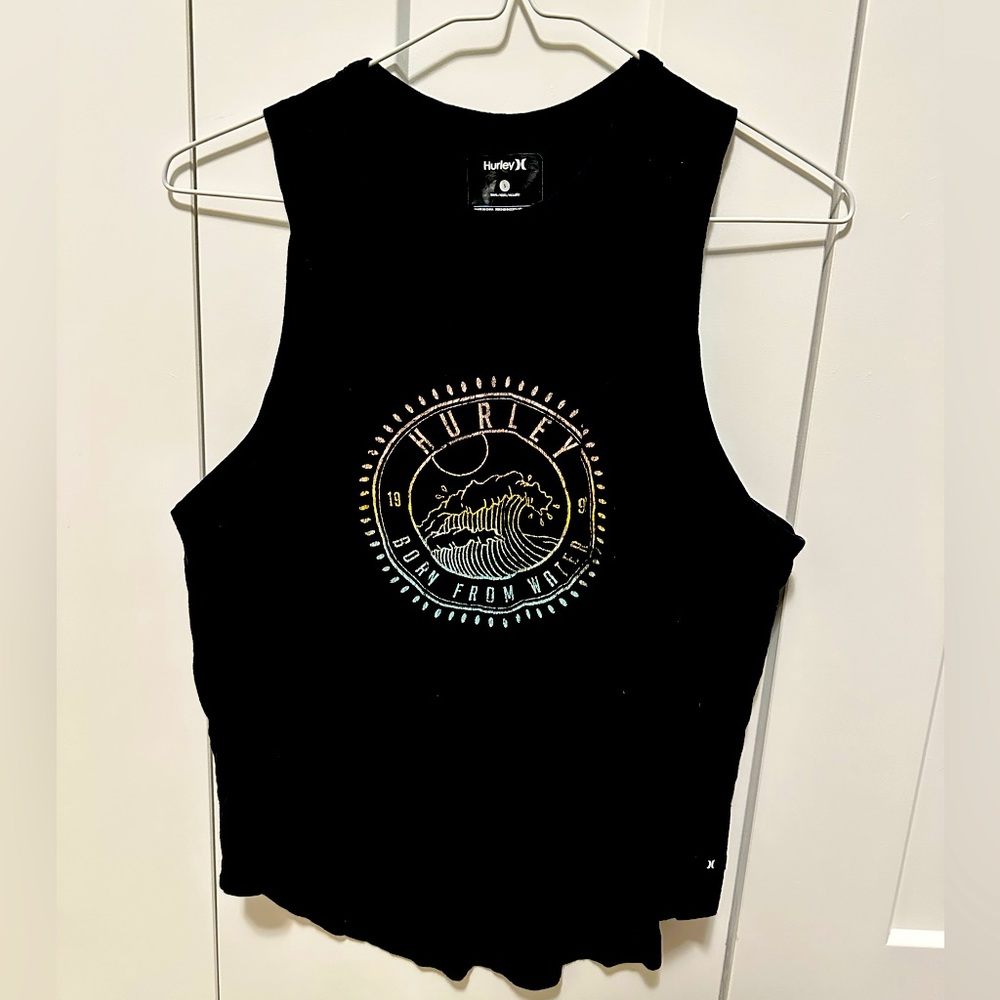 High neck tank top